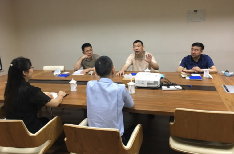 國投健康董事長劉劍一行訪問國康