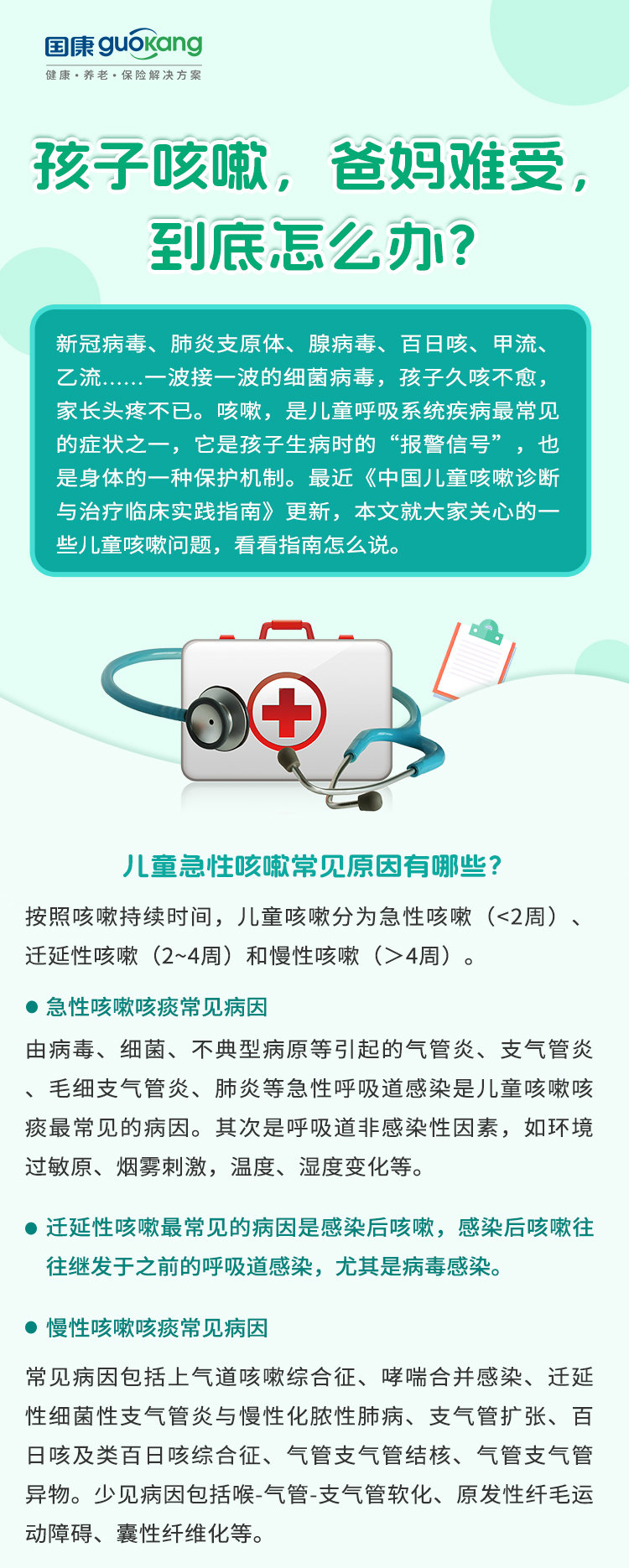 孩子咳嗽，爸媽難受，到底怎么辦?